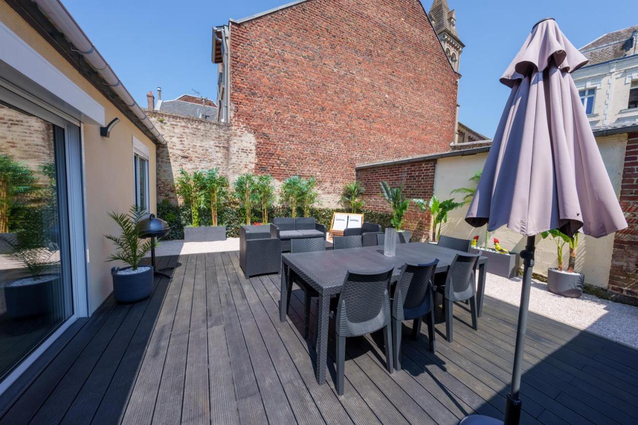 L'Escale Tropicale, Appartement Independant Avec Terrasse Privative Saint-Quentin  Extérieur photo