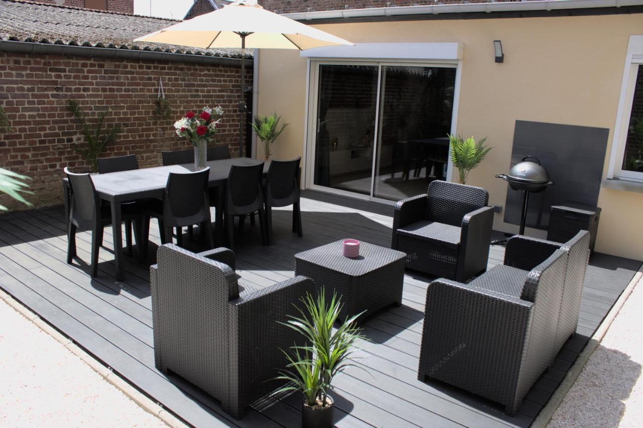 L'Escale Tropicale, Appartement Independant Avec Terrasse Privative Saint-Quentin  Extérieur photo