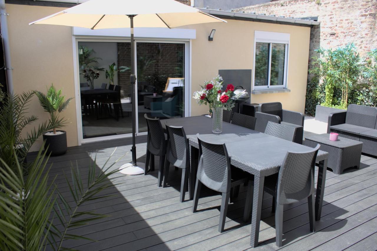L'Escale Tropicale, Appartement Independant Avec Terrasse Privative Saint-Quentin  Extérieur photo