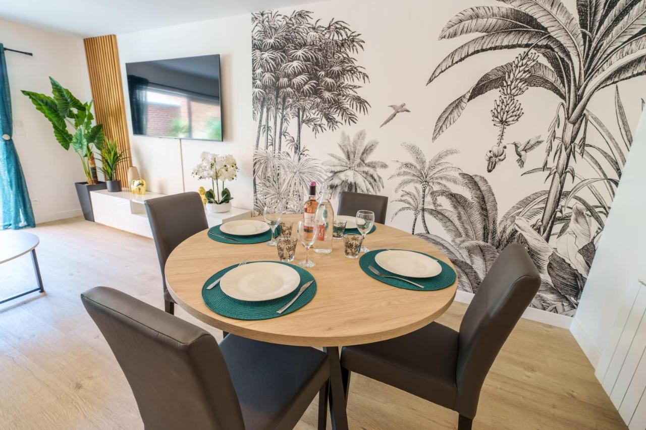 L'Escale Tropicale, Appartement Independant Avec Terrasse Privative Saint-Quentin  Extérieur photo