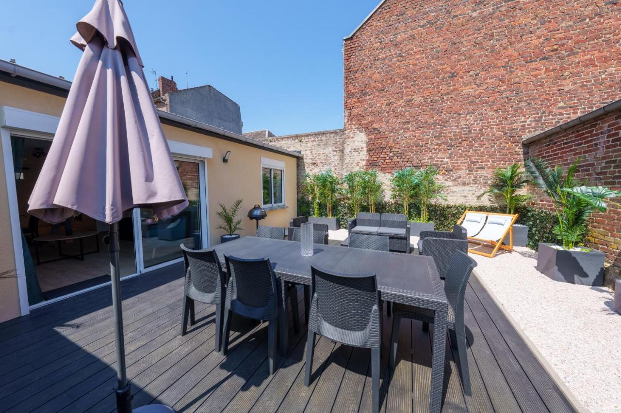 L'Escale Tropicale, Appartement Independant Avec Terrasse Privative Saint-Quentin  Extérieur photo