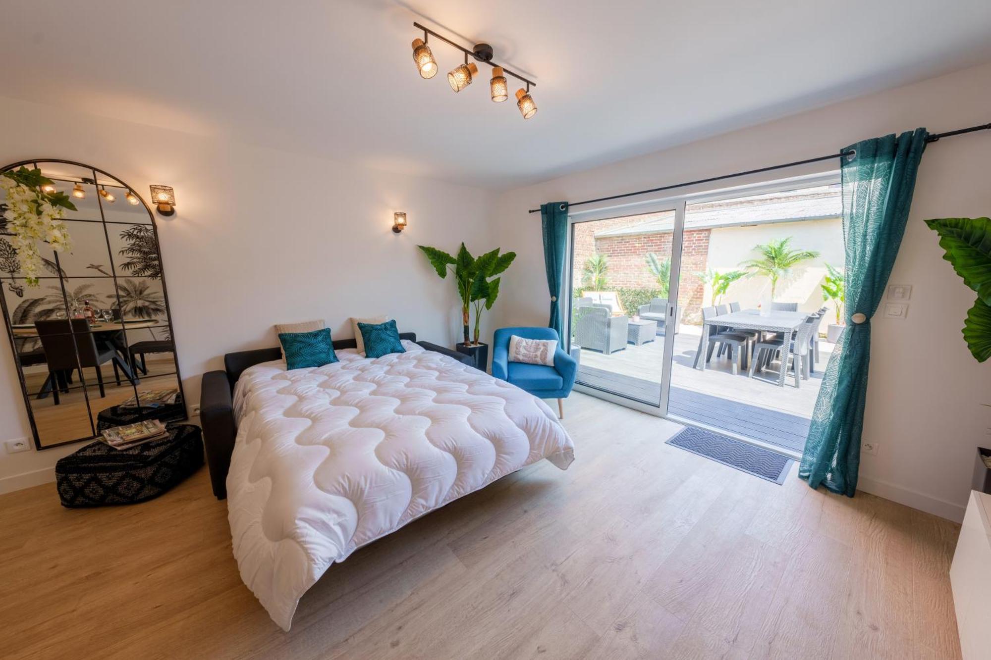 L'Escale Tropicale, Appartement Independant Avec Terrasse Privative Saint-Quentin  Extérieur photo